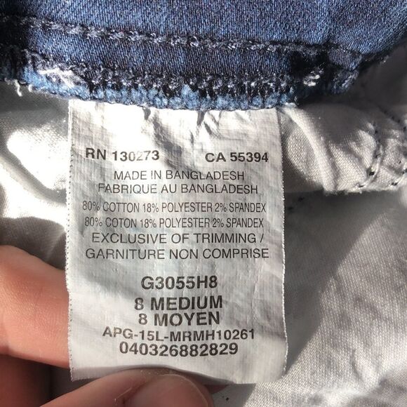 RIDERS by Lee pull on jeans size 8 - Picture 4 of 4